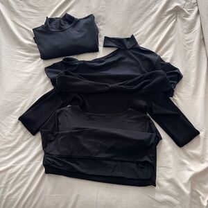 Elegant Black Women's Tops